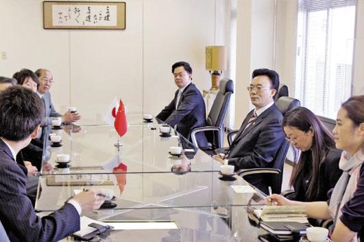 集團總裁唐慶余率團進行赴日考察