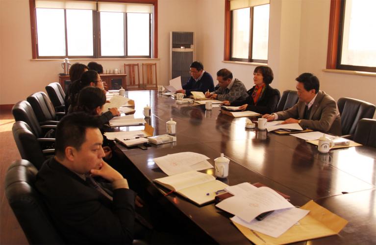 2013年3月15日集團黨委召開支部書記會